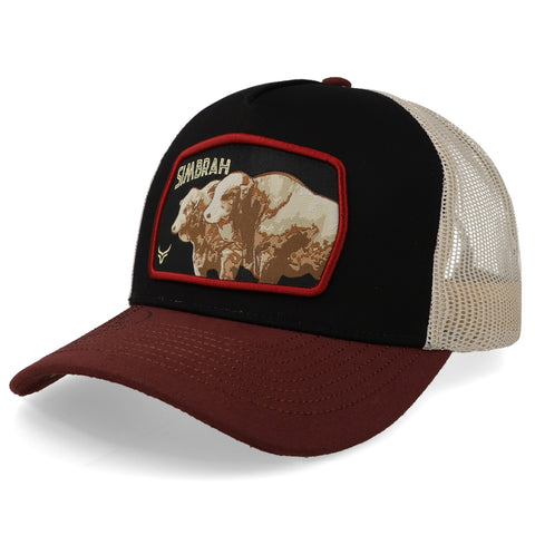 Gorra Ranch & Corral Ganadera 1 Negro/Café Unitalla