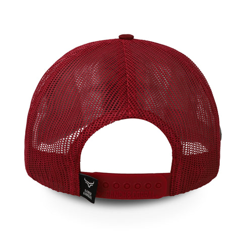 Gorra Ranch & Corral Ganadera 2 Café/Gris Unitalla