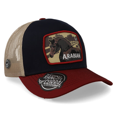 Gorra Ranch & Corral Equus 3 Marino Unitalla