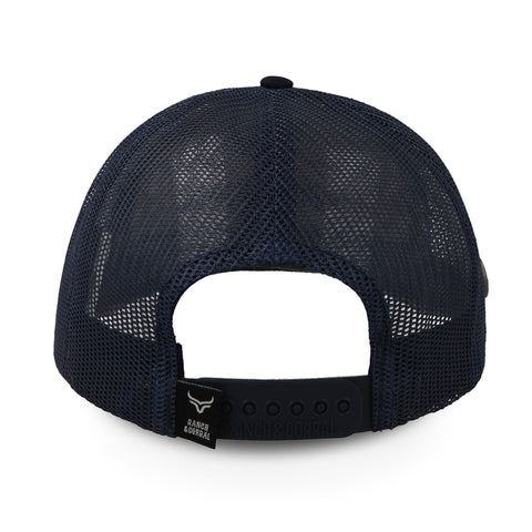 Gorra Ranch & Corral Dog Breeds 2 Marino/Café Unitalla