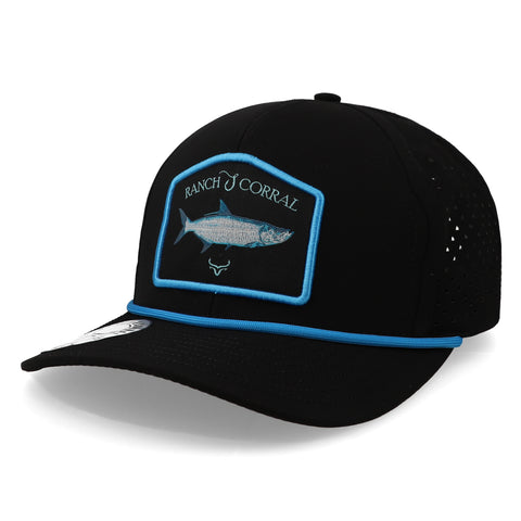 Gorra Ranch & Corral Fishing 4 Negro Unitalla