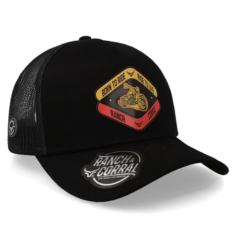 Gorra Ranch & Corral On The Road 1 Negro Unitalla