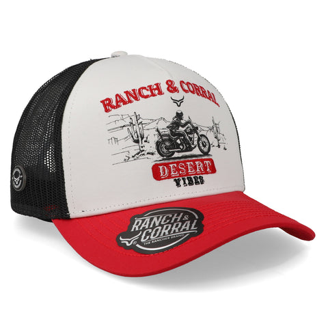 Gorra Ranch & Corral On The Road 2 Blanco/Naranja Unitalla