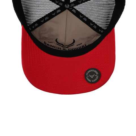 Gorra Ranch & Corral On The Road 2 Blanco/Naranja Unitalla