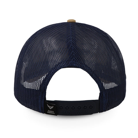 Gorra Ranch & Corral Retro 1 Beige/Marino Unitalla