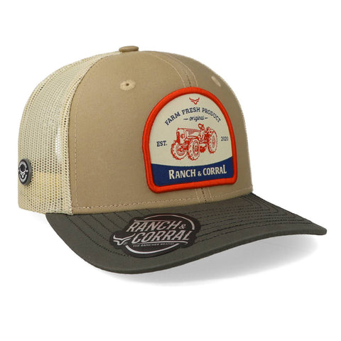 Gorra Ranch and Corral Agriculture 1 Gris Unitalla