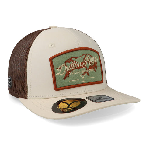 Gorra Ranch & Corral Yellowstone YW22 Beige Unitalla