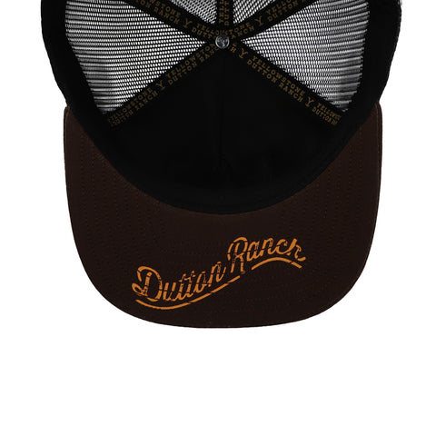 Gorra Ranch & Corral Yellowstone YW25 Café Unitalla