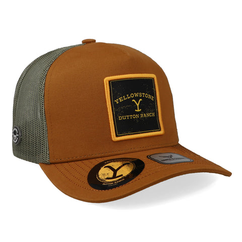 Gorra Ranch & Corral Yellowstone YW26 Café Unitalla