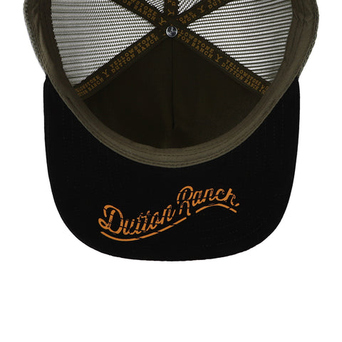 Gorra Ranch & Corral Yellowstone YW28 Gris Unitalla
