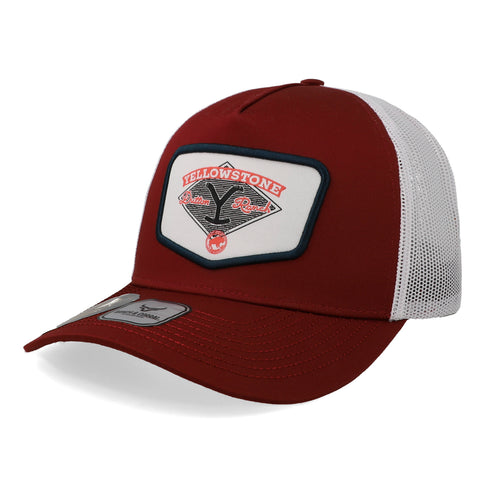 Gorra Ranch & Corral Yellowstone YW30 Guindo Unitalla