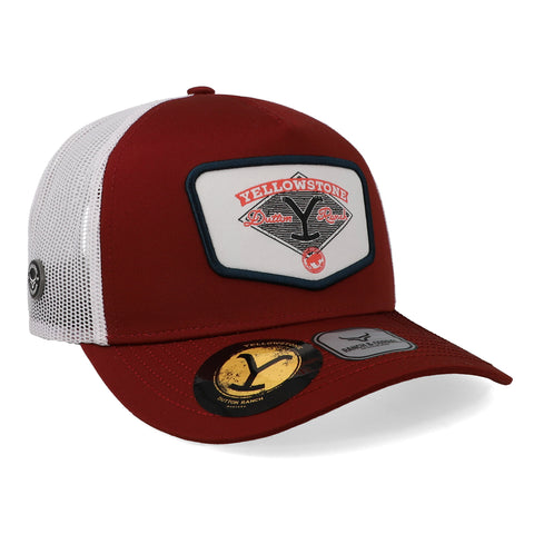 Gorra Ranch & Corral Yellowstone YW30 Guindo Unitalla
