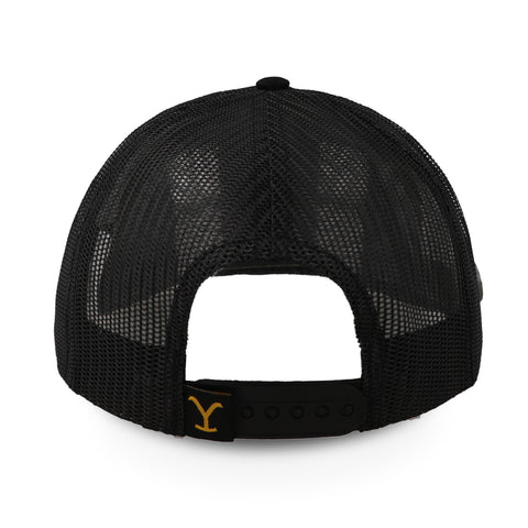Gorra Ranch & Corral Yellowstone YW31 Negro Unitalla