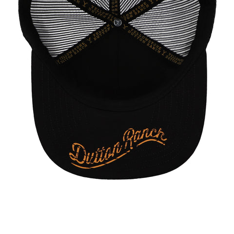 Gorra Ranch & Corral Yellowstone YW31 Negro Unitalla