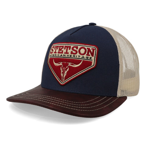 Gorra Ranch and Corral Stetson STS14 Azul/Café Unitalla