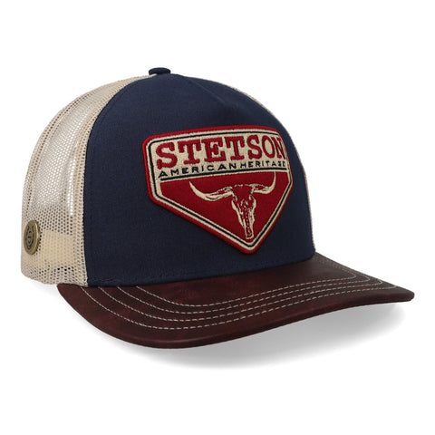 Gorra Ranch and Corral Stetson STS14 Azul/Café Unitalla