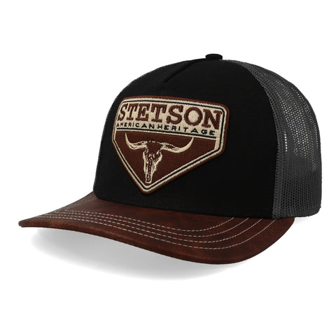 Gorra Ranch and Corral Stetson STS15 Negro/Café Unitalla