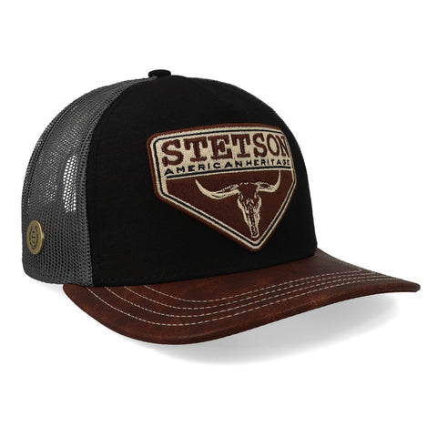 Gorra Ranch and Corral Stetson STS15 Negro/Café Unitalla