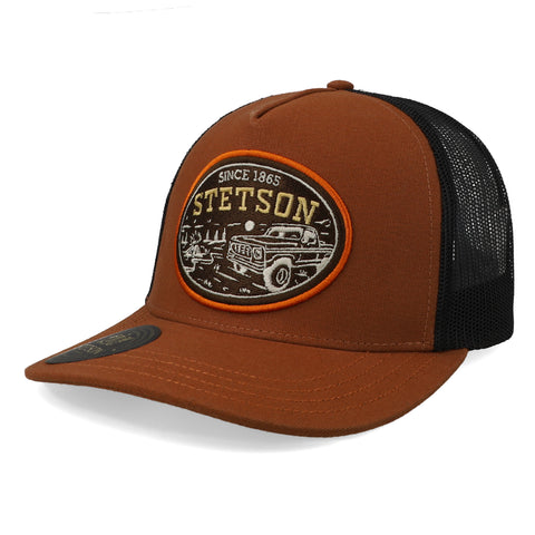 Gorra Ranch and Corral Stetson STS39 Café Unitalla