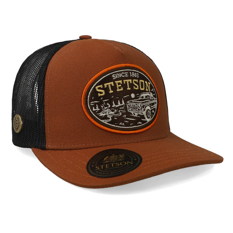 Gorra Ranch and Corral Stetson STS39 Café Unitalla