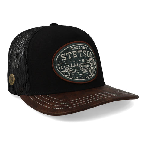 Gorra Ranch and Corral Stetson STS40 Negro/Café Unitalla