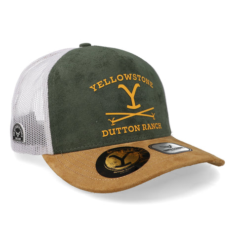 Gorra Ranch & Corral Yellowstone 34 Olivo/Beige Unitalla