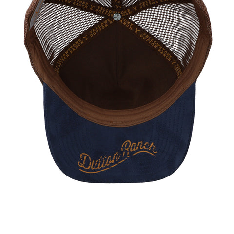 Gorra Ranch & Corral Yellowstone 36 Café/Azul Unitalla