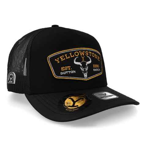 Gorra Ranch & Corral Yellowstone 37 Negro Unitalla