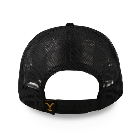 Gorra Ranch & Corral Yellowstone 37 Negro Unitalla