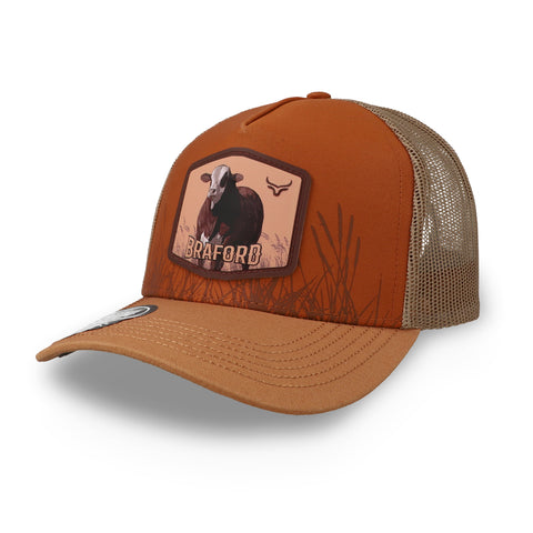 Gorra Ranch & Corral Ganado Naranja Unitalla