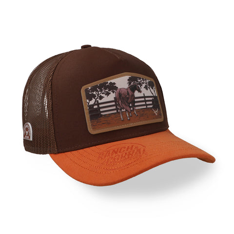 Gorra Ranch & Corral Caballo Café Unitalla