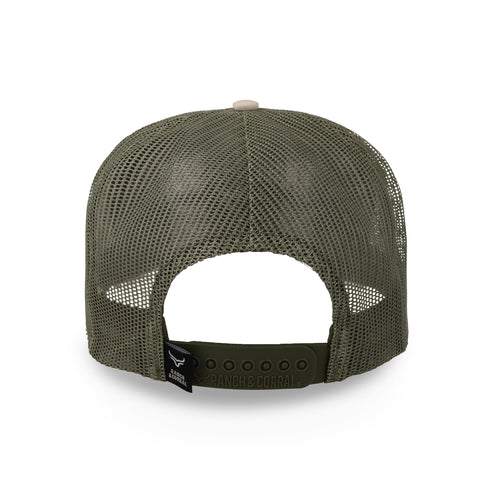 Gorra Ranch & Corral Biker Beige Unitalla