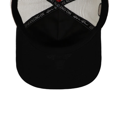 Gorra All In Chrome Trucker Beige Negro Unitalla