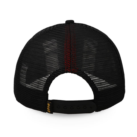 Gorra All In Pilot Impermeable Negro Pin Blanco Trucker