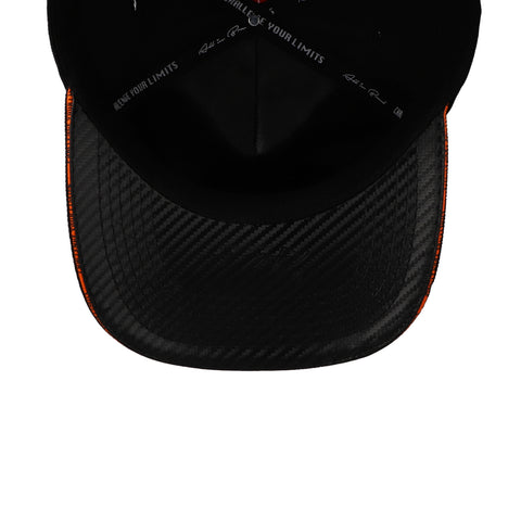 Gorra All In Horsepower Cerrada Negro Naranja Unitalla
