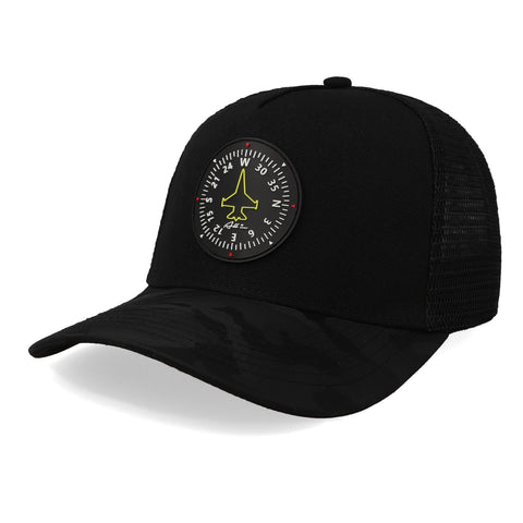 Gorra All In Maverick Compass Negro Trucker Unitalla
