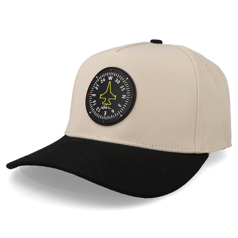 Gorra All In Maverick Compass Blanco/Negro Unitalla