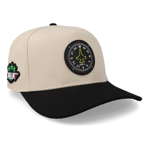 Gorra All In Maverick Compass Blanco/Negro Unitalla