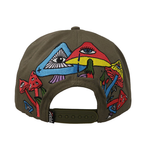 Gorra Problematic Drugs Are Bad Hongo Verde Uni