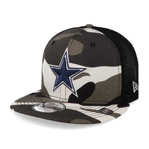 Gorra New Era 9 Fifty NFL Cowboys Camo E3 Negro Unitalla