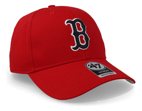 Gorra '47 MLB Red Sox Raised Basic MVP Rojo Unitalla