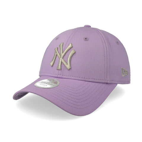 Gorra New Era 9 Forty MLB Yankees Wmns Metallic Logo Lila Unitalla