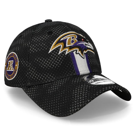 Gorra New Era 39 Thirty NFL Ravens Sideline 24 Cerrada