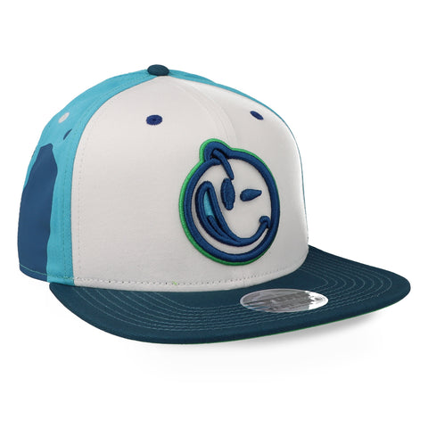 Gorra Yums Splashed Up Azul Verde 1428 Unitalla