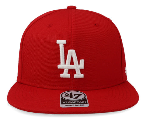 Gorra '47 MLB Dodgers No Shot Captain Rojo Unitalla
