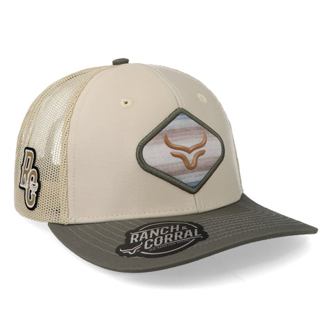 Gorra Ranch & Corral Classic 07 Rcc7 Hueso Unitalla