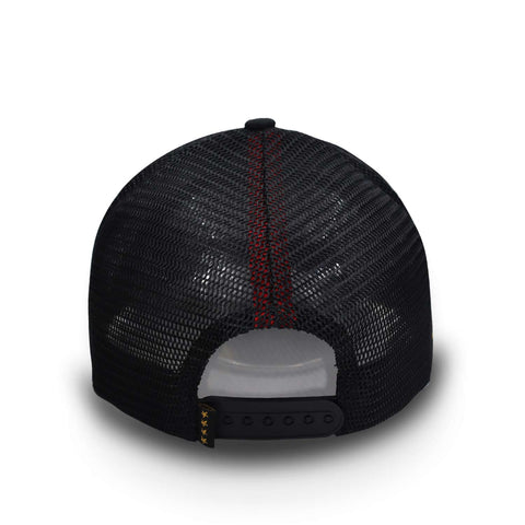 Gorra All In Uppercut Negro Trucker Unitalla