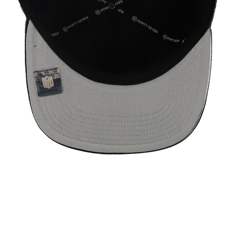 Gorra '47 NFL Raiders Captain Negro Unitalla