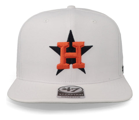 Gorra '47 MLB Astros No Shot Captain Blanco Unitalla