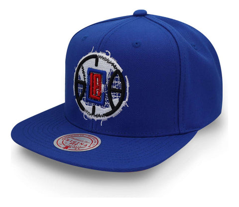 Gorra Mitchell & Ness Nba Embroidery Glitch Clippers Azul Un